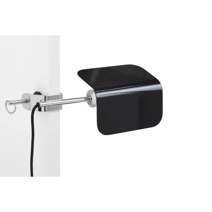 HAY Apex med Klemme Iron Black – væglampe — produktfoto