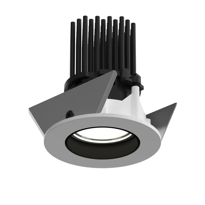 Louis Poulsen LP 45 Recessed Ø9 3000K & On/Off Hvid – loftlampe — produktfoto