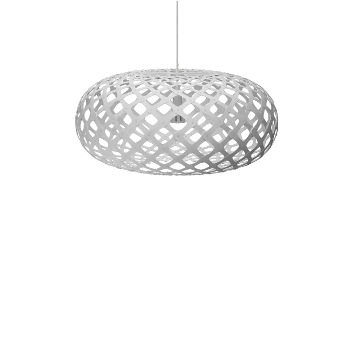 David Trubridge Kina Ø80 Hvid 2 Sider – pendel — produktfoto