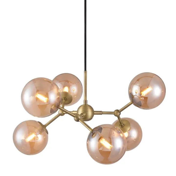 Halo Design Atom Large Antik Messing – pendel — produktfoto
