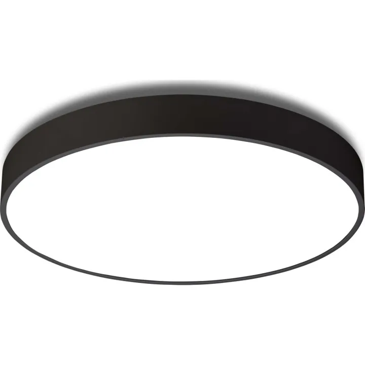 Antidark Luna Uplight CCT , Ø45 cm, sort – loftlampe — produktfoto
