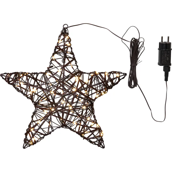 Star Trading Vicke stjerne med lys, 40 cm – dekorationslys — produktfoto