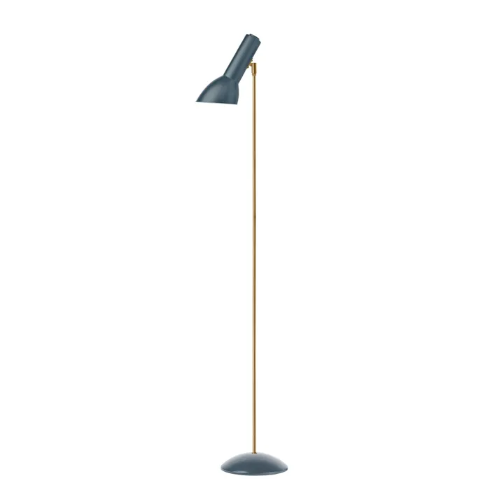 CPH Lighting Oblique Petroleumsblå/Messing – gulvlampe — produktfoto