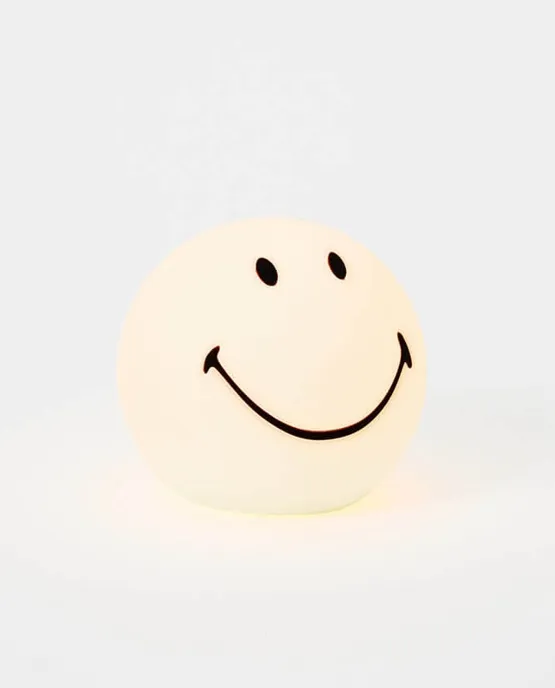 Mr Maria Smiley Bundle of Light børnelampe, sort/hvid – dekorationslys — produktfoto