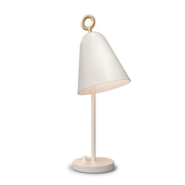 Herstal Bella Hvid – bordlampe — produktfoto