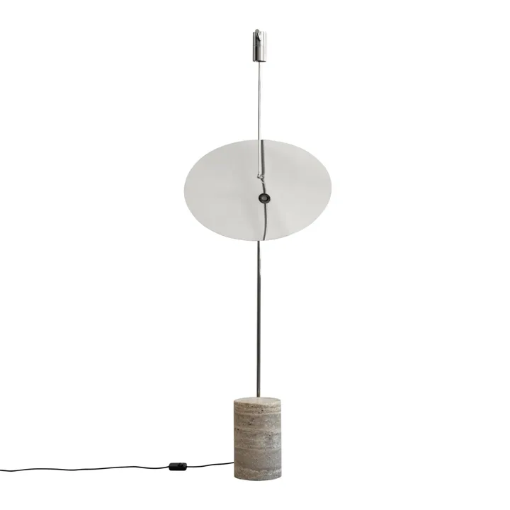 101 Copenhagen The Moon Krom – gulvlampe — produktfoto