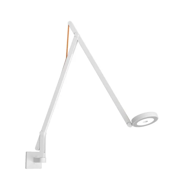 Rotaliana String W1 - DTW (Dim-To-Warm) - Mat Hvid/Orange – væglampe — produktfoto