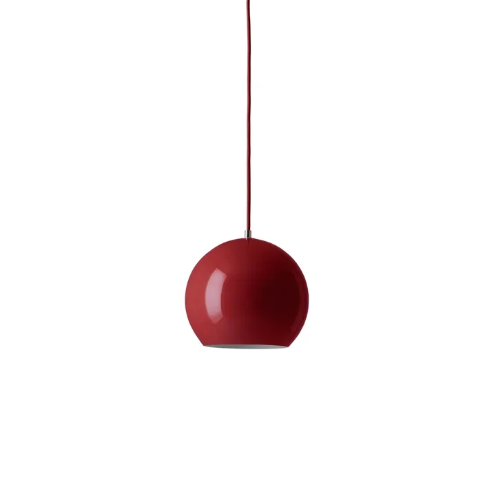 &Tradition Flowerpot Topan VP6 Vermilion Red – pendel — produktfoto