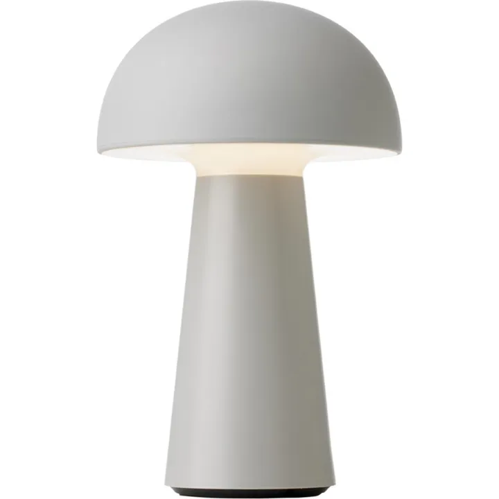Nielsen Light Move Me genopladelig , lysegrå – bordlampe — produktfoto