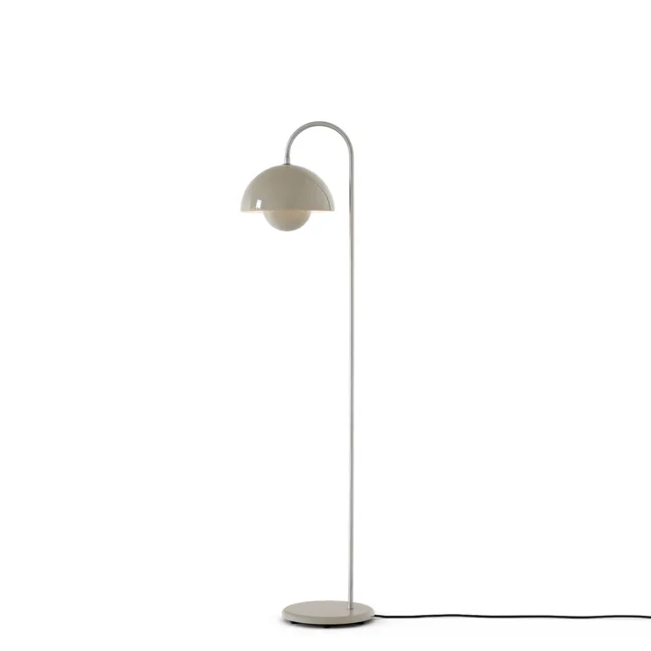 &Tradition Flowerpot VP12 Grå Beige – gulvlampe — produktfoto