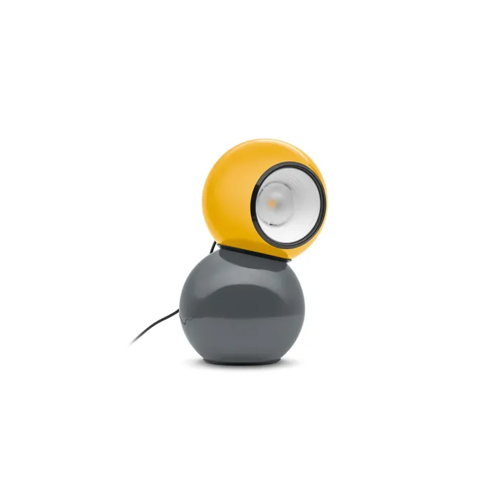 Stilnovo Gravitino Grå/Gul – bordlampe — produktfoto