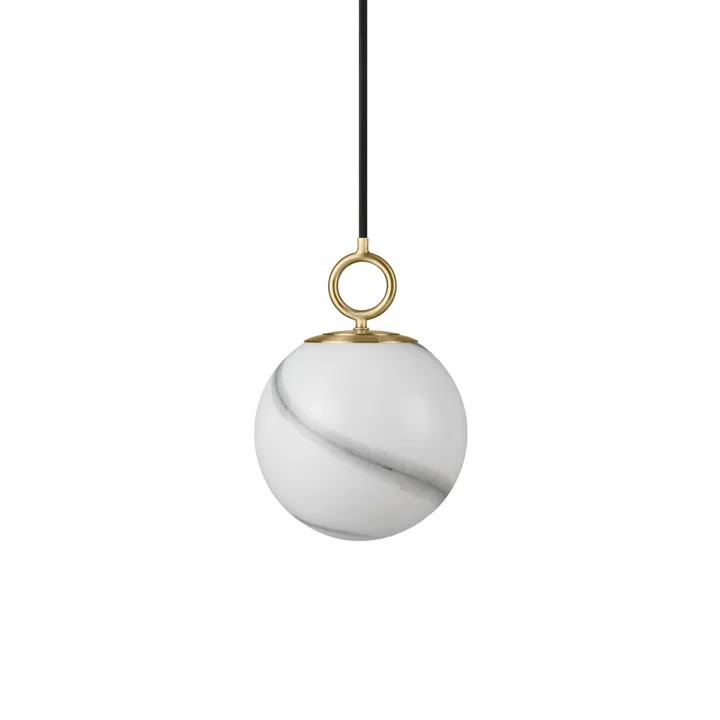 Halo Design Stockholm Ø18 Marble Grey – pendel — produktfoto