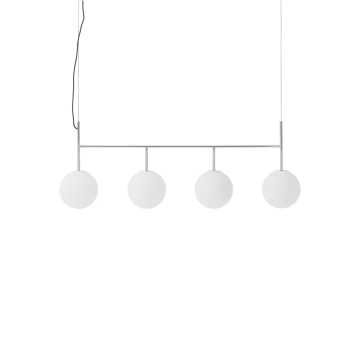 Audo Copenhagen TR Bulb Suspended Poleret Stål – pendel — produktfoto