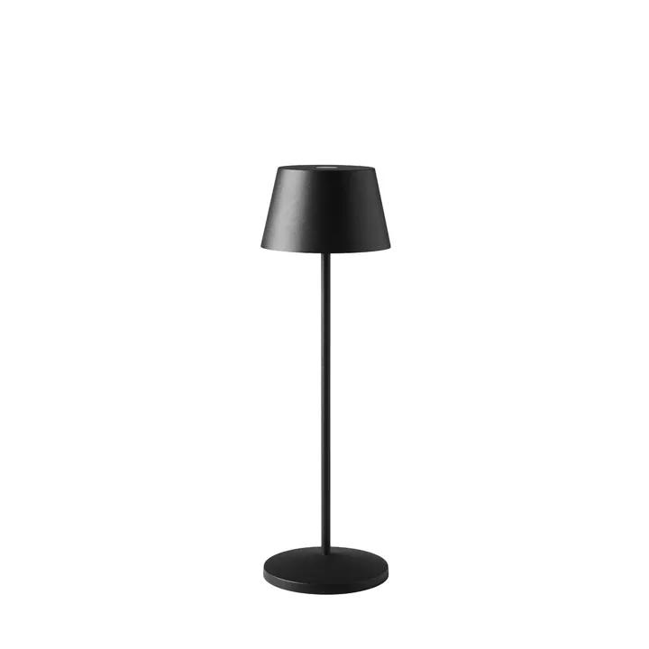 Loom Design Modi Sort – transportabel bordlampe — produktfoto