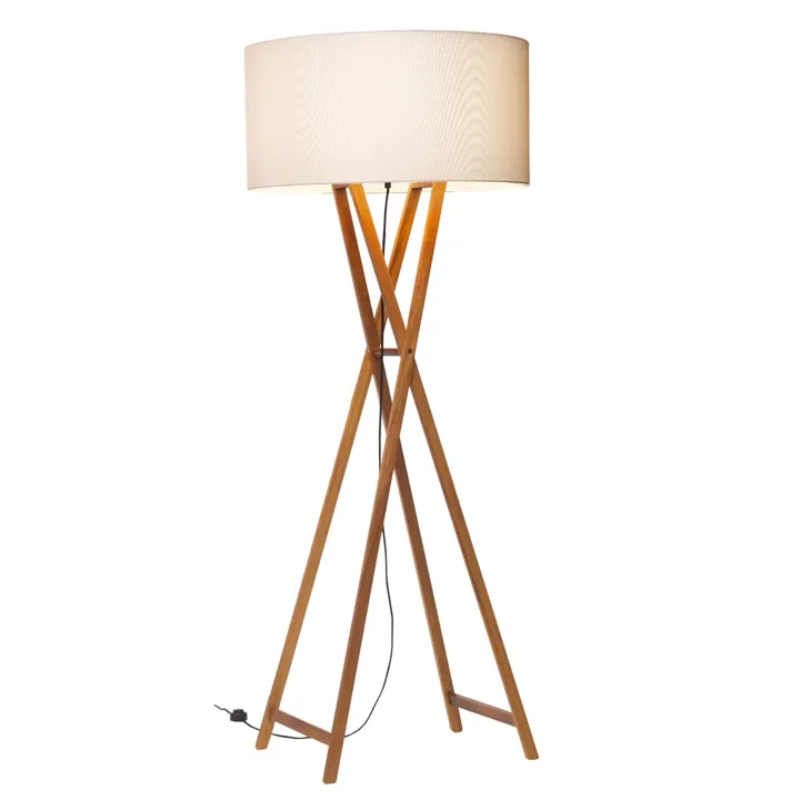 Marset Cala P 165 Natural Eg – gulvlampe — produktfoto