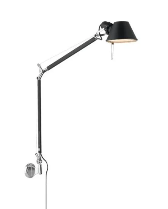 Artemide Tolomeo Parete / , sort – væglampe — produktfoto