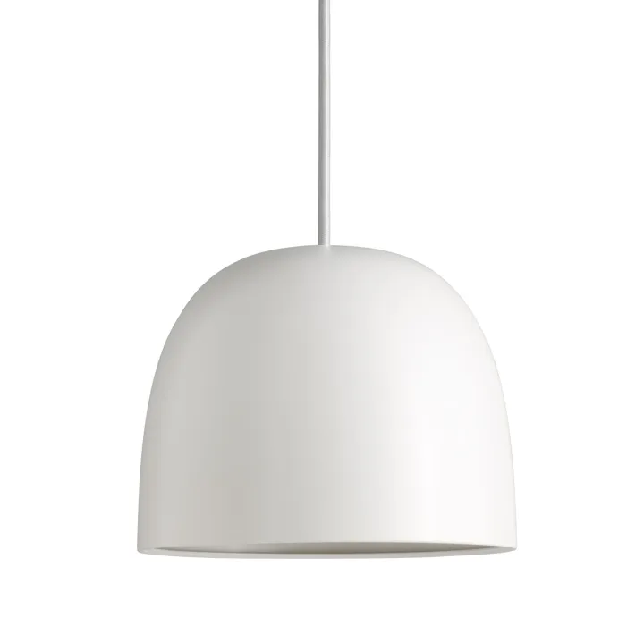 Piet Hein Super 215 Hvid med Hvid Ledning – pendel — produktfoto