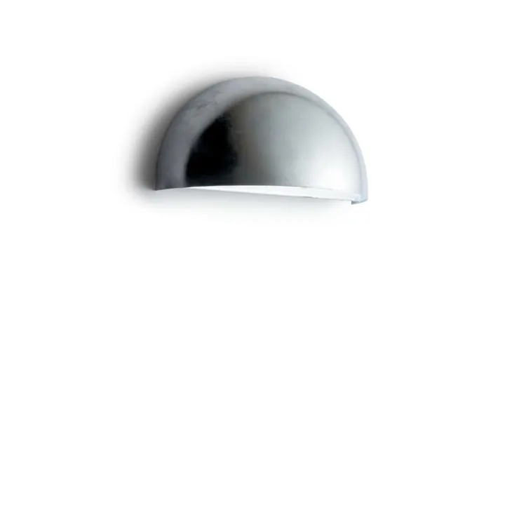LIGHT-POINT Rørhat LED Galvaniseret – væglampe — produktfoto