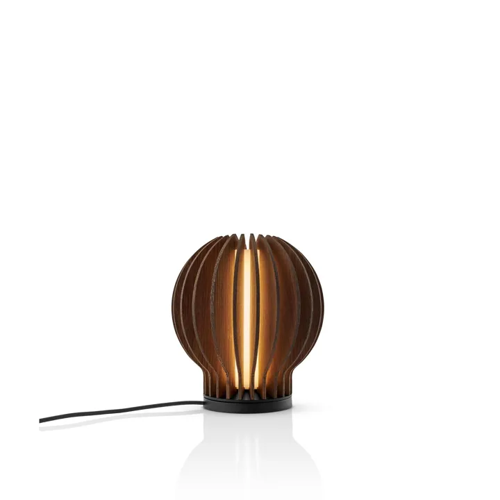 Please wait to be seated Radiant Transportable Lampe H15 Røget Eg – bordlampe — produktfoto
