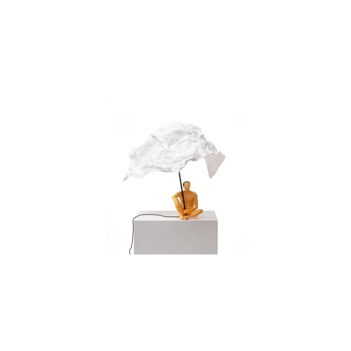 Seletti Love Is A Verb Roby Hvid/Multifarvet – bordlampe — produktfoto