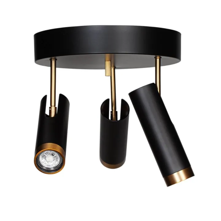 ByRydéns Puls 3 Mat Sort - By Rydens – loftlampe — produktfoto