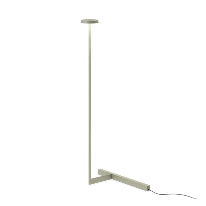 Vibia Flat 5955 Push Grøn L1 – gulvlampe — produktfoto