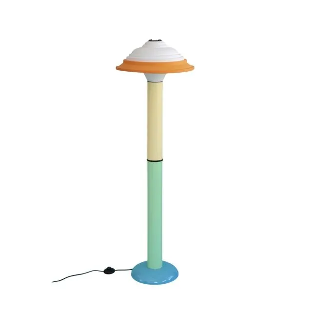 Sowden FL4 Grøn/Gul – gulvlampe — produktfoto
