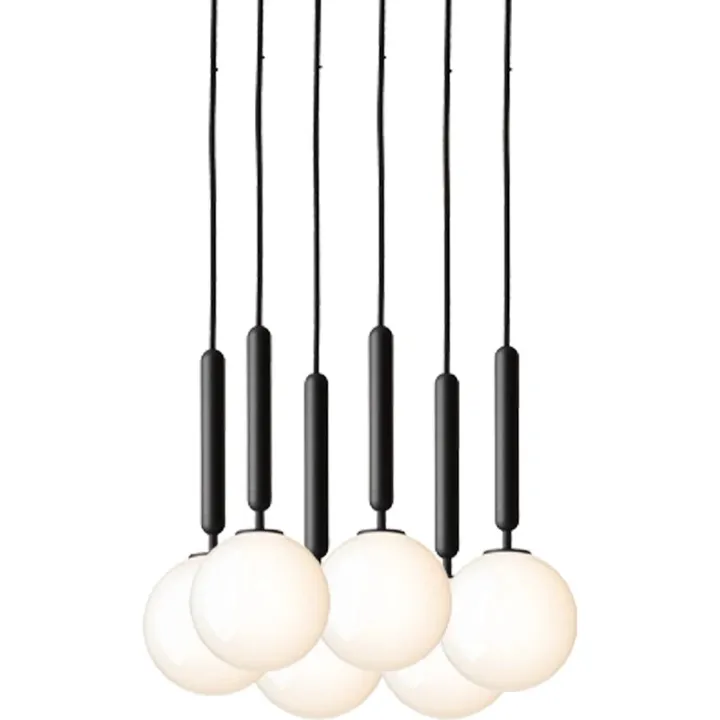 Nuura Miira 6 Lille Opal Hvid – pendel — produktfoto