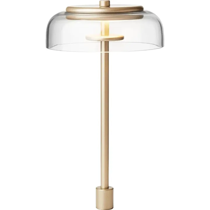 Nuura Blossi In-Set Lille Nordic Gold – bordlampe — produktfoto