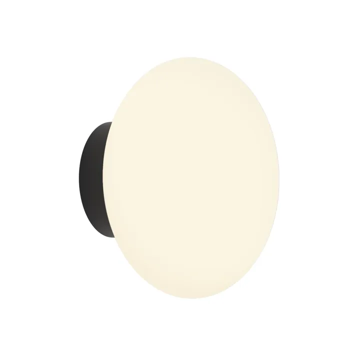Astro Zeppo Wall Lamp Mat sort – væglampe — produktfoto