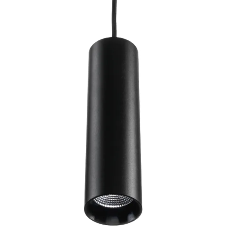 SG Armaturen SG Zip Tube Mini skinnependel, 2700K, sort – pendel — produktfoto