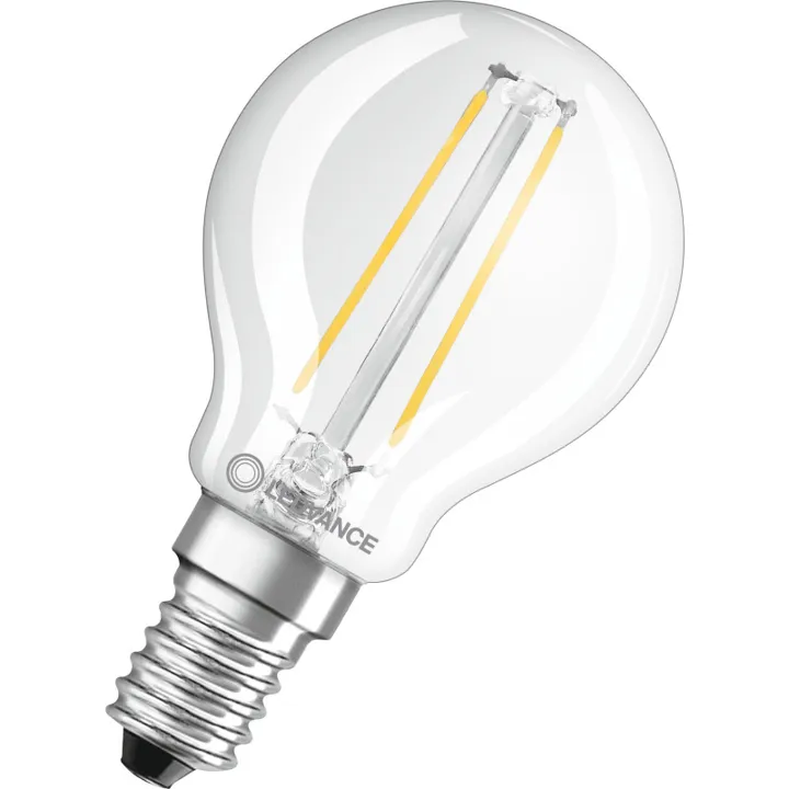 Ledvance Parathom E14 kronepære, 2700K, 2,5W – pære — produktfoto