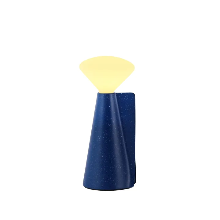 Tala Mantle Cobalt – transportabel bordlampe — produktfoto
