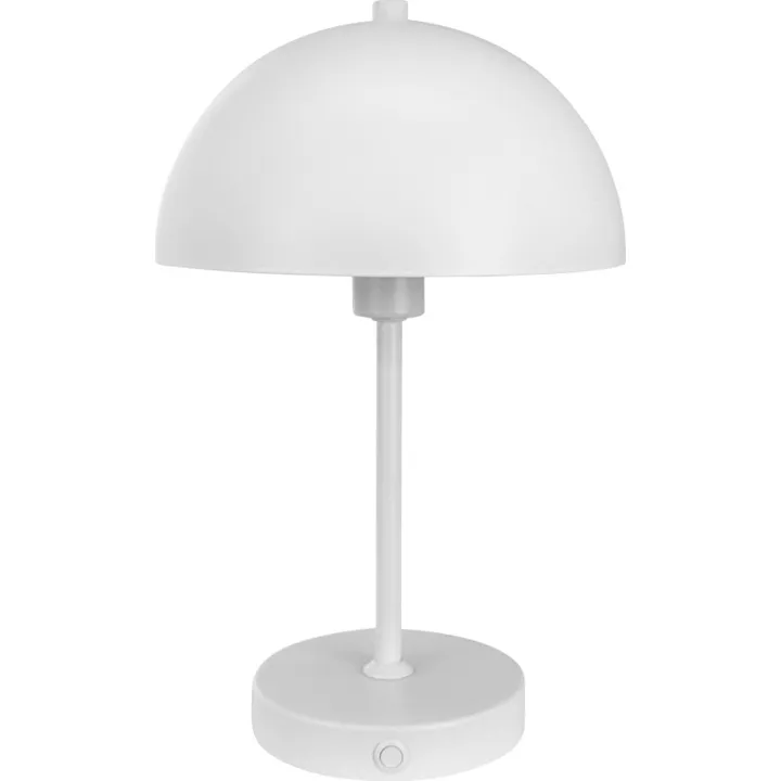 Dyberg Larsen Stockholm genopladelig , hvid – bordlampe — produktfoto