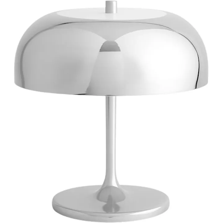 Decotique Deco Disco Krom – transportabel bordlampe — produktfoto