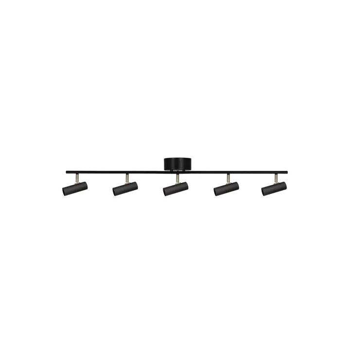 Globen Lighting Hubble 5 Long Sort – loftlampe — produktfoto