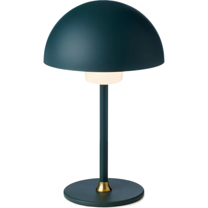 Halo Design Moon genopladelig , grøn – bordlampe — produktfoto