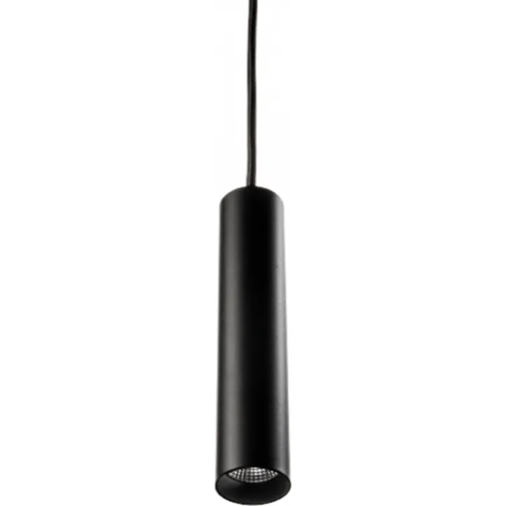 SG Armaturen SG Zip Tube Micro skinnependel, dimtowarm, sort – pendel — produktfoto