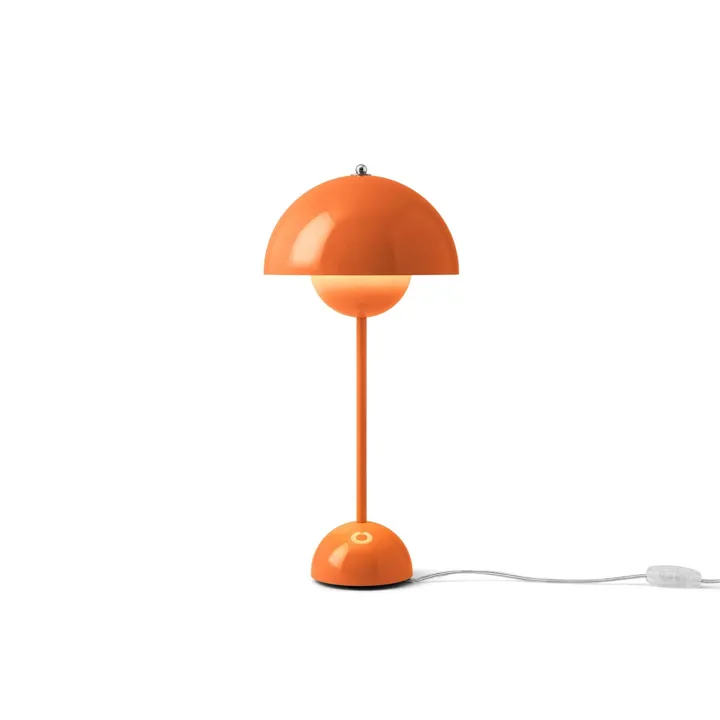 &Tradition Flowerpot VP3 Zesty Orange – bordlampe — produktfoto