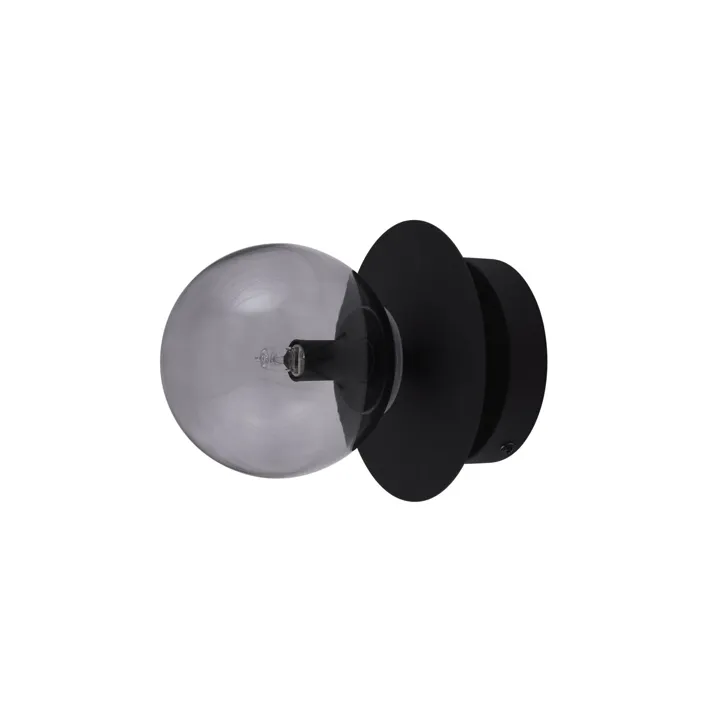 Globen Lighting Art Deco Væg/ Sort/Røgfarvet – væglampe — produktfoto