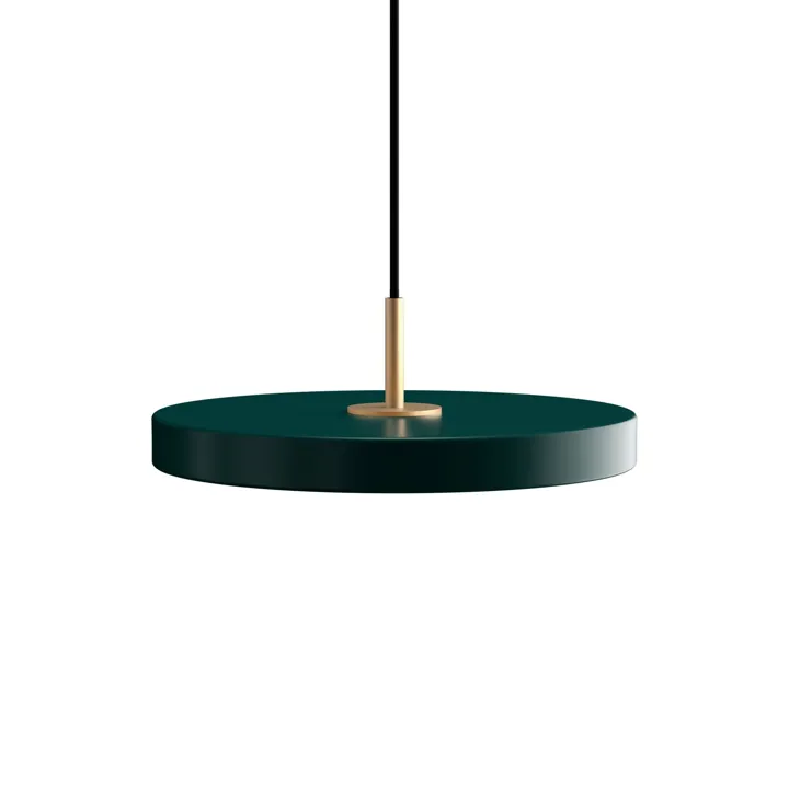 Umage Asteria Mini Grøn med Messing Top – pendel — produktfoto