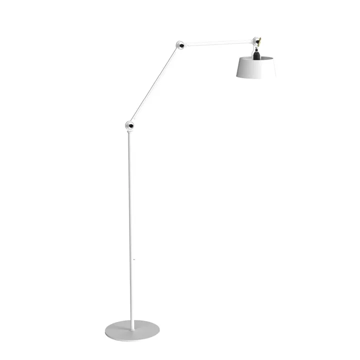 Tonone Bolt Lang 2 Arm Pure White – gulvlampe — produktfoto