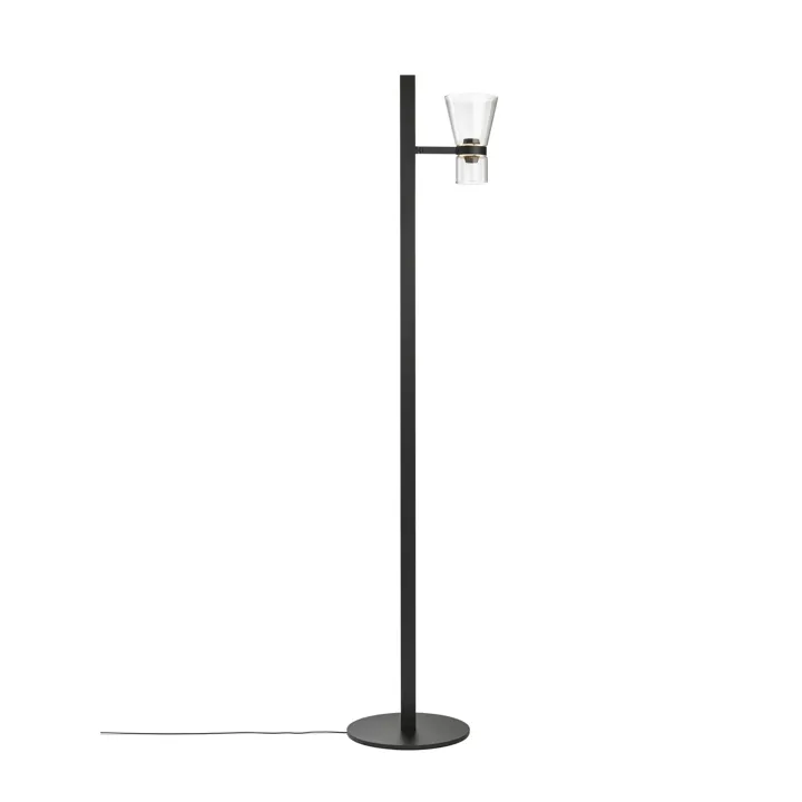 Flos Nocturne F1 Cone Sort – gulvlampe — produktfoto