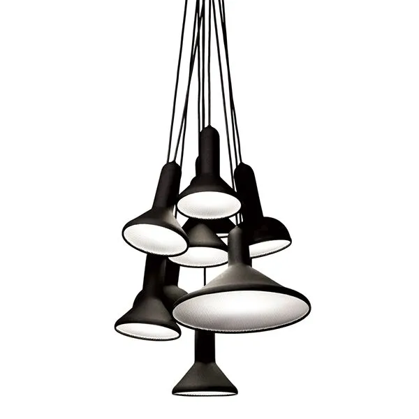Established & Sons TORCH LIGHT S10 BUNCH H180 Sort – pendel — produktfoto