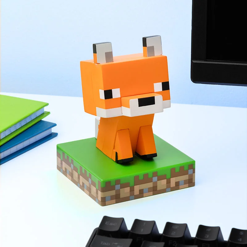 Paladone Minecraft - Fox Icon Light Lys – dekorationslys — produktfoto