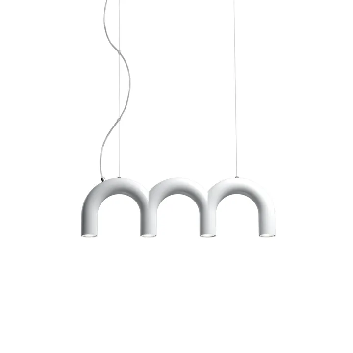 Oblure Arch Triplette Hvid – pendel — produktfoto