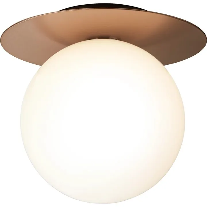 Nuura Liila 1 Væg/ Stor Mørk Bronze/Opal – væglampe — produktfoto