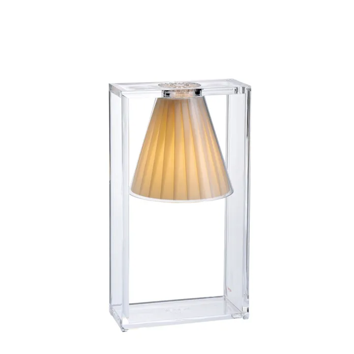 Kartell Light-Air Beige – bordlampe — produktfoto