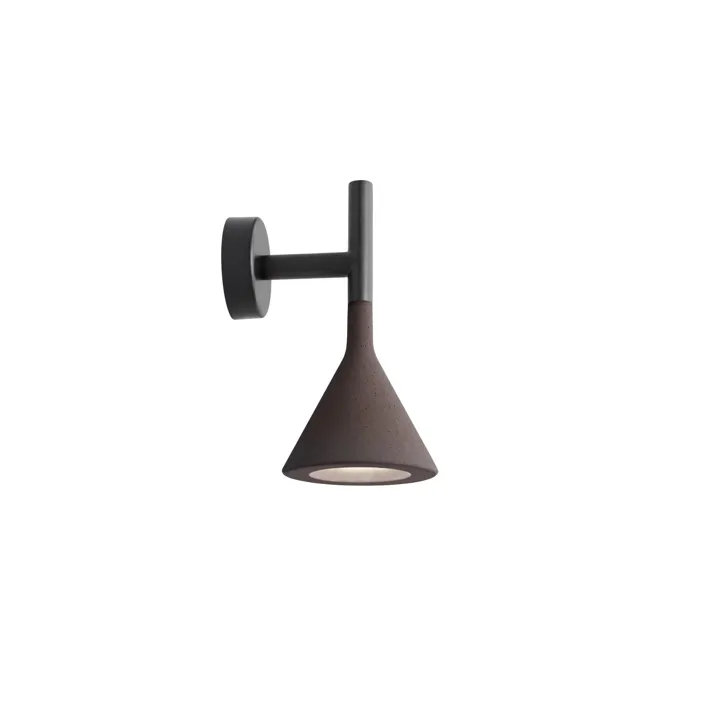 Foscarini Aplomb Mini Brun – væglampe — produktfoto