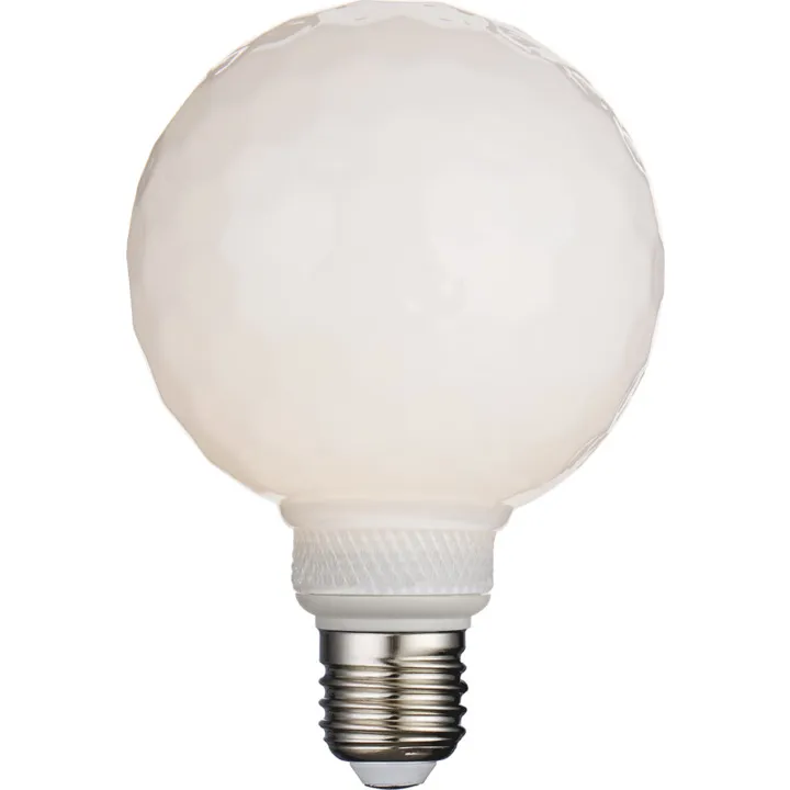 Halo Design Colors Geo E27 globepære, 3-trins dæmp, 2,5W, Ø9,5 cm – pære — produktfoto